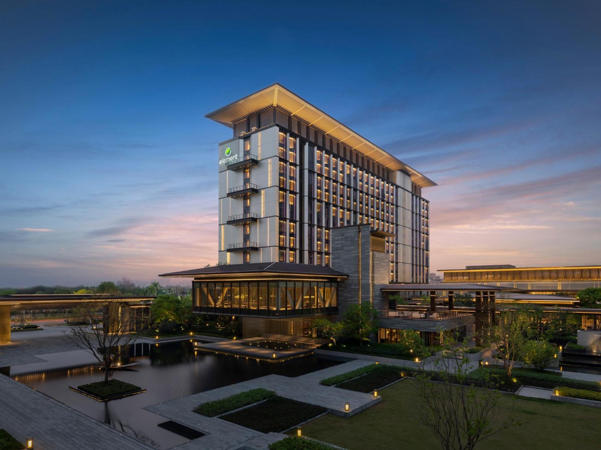 Element Guangzhou Baiyun Hotell Eksteriør bilde